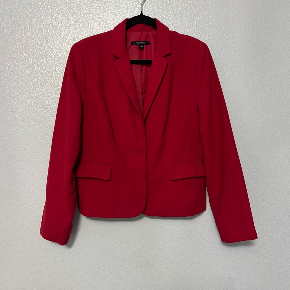 Chadwicks Vibrant Red Women's Blazer